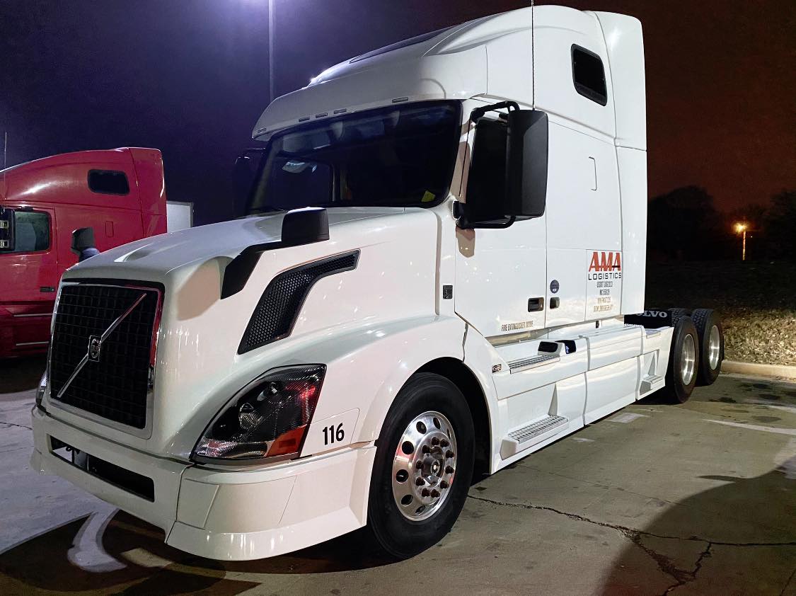 white semi ama logistics
